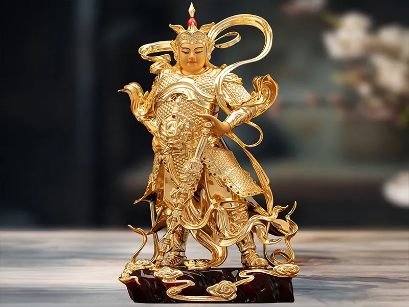 定制黄铜佛像是如何制作的？揭秘失蜡铸造工艺
