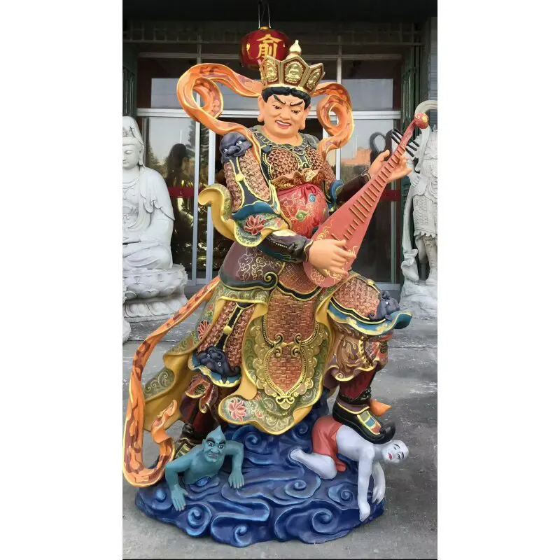 220CM纯铜四大天王佛像