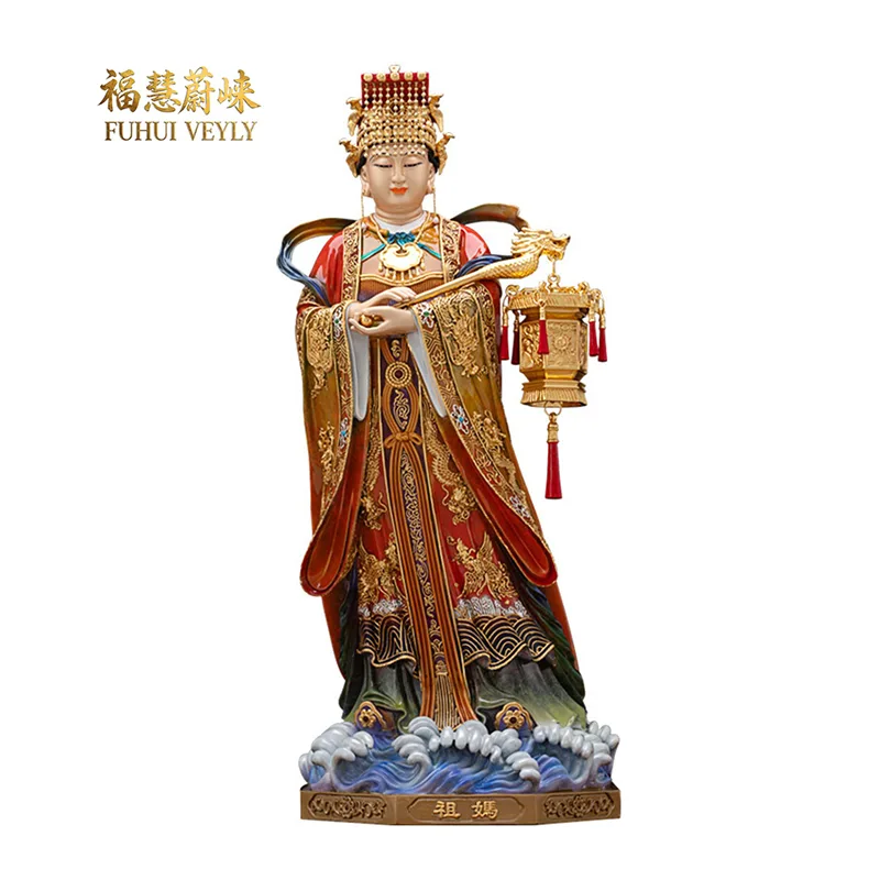 铸铜妈祖像