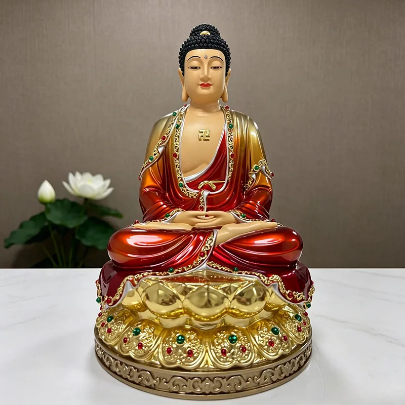 娑婆三尊释迦牟尼佛像